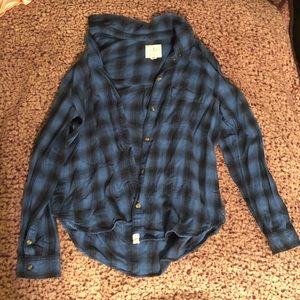 American Eagle boyfriend fit flannel